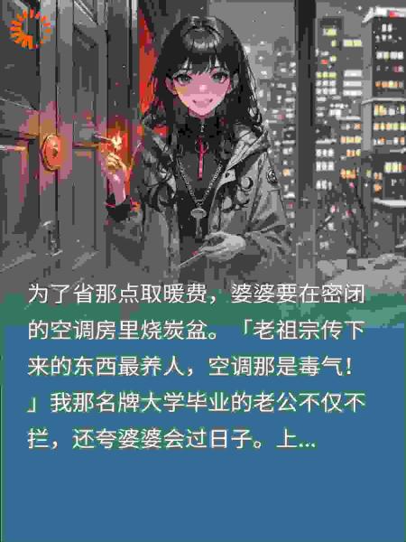 阻止婆婆房间烧炭被打流产，重生后我杀疯了