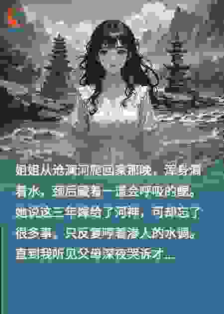 我姐失踪三年后浑身湿透地回家了