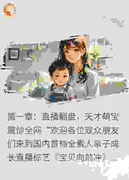 我在娃综直播，顶流前夫哭着求复合
