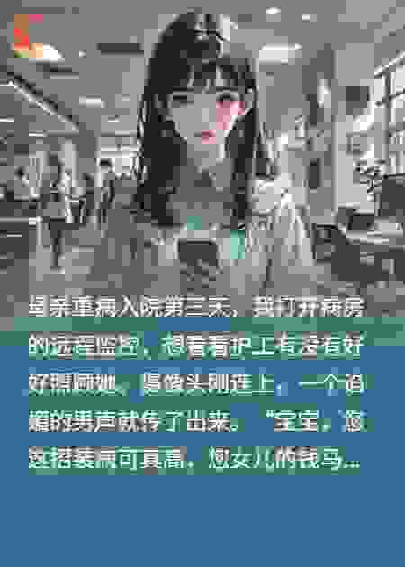 我妈装瘫骗婚房，我让她C位出道当病患