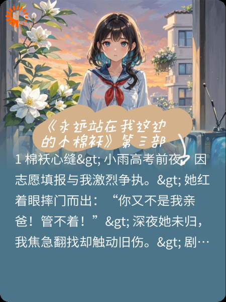 永远站在我这边的小棉袄第三部