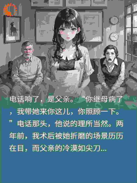 继母病危求我照顾，我甩出援非协议，她当场崩溃