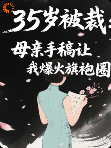 35岁被裁母亲手稿让我爆火旗袍圈