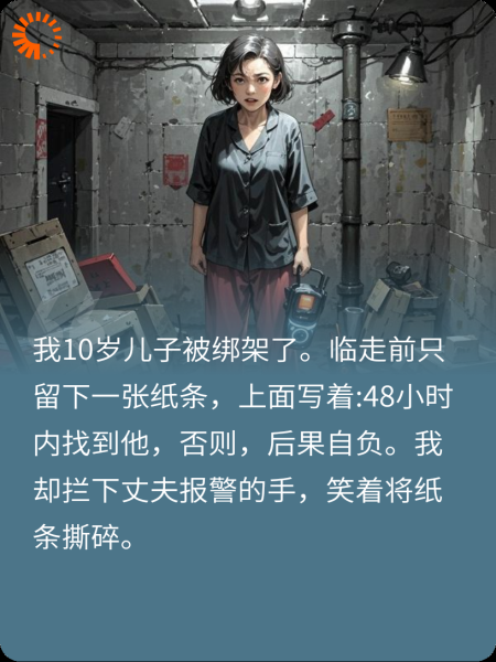 儿子第十八次被绑架，我不救了。