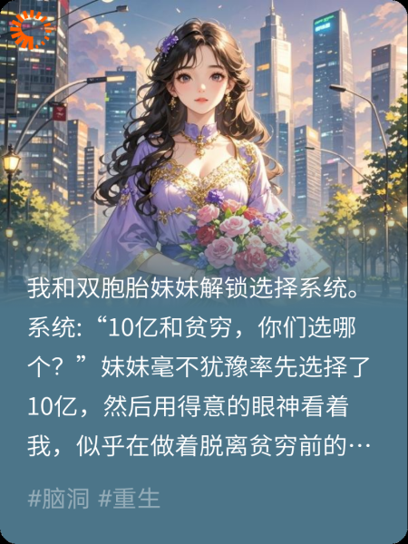 10亿和贫穷，你选哪个？